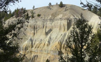 Cliffs near Tower Falls