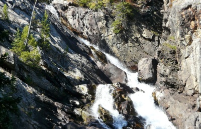 Top of Hidden Falls